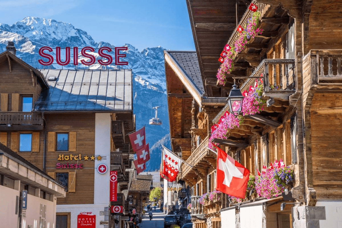 Champéry village
