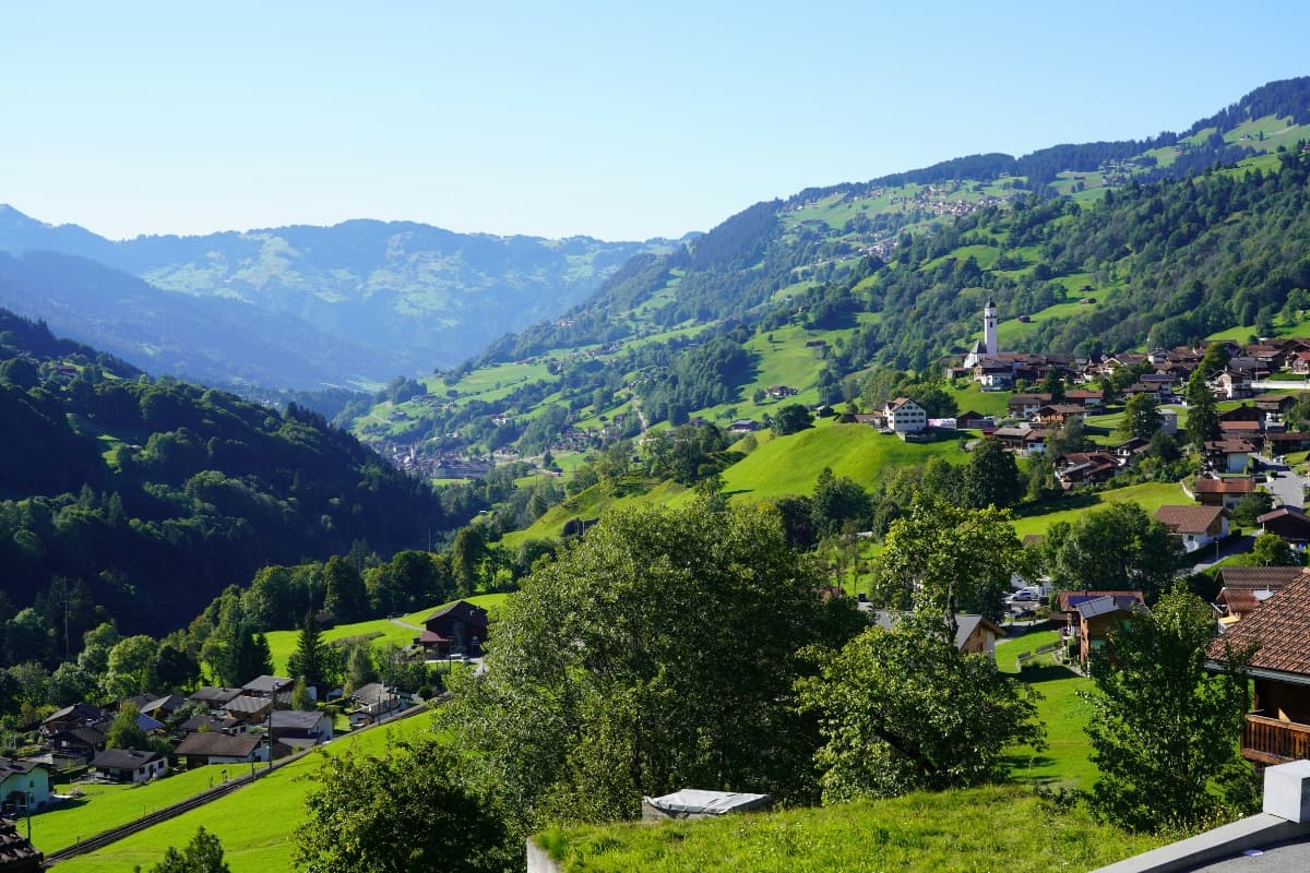 The Prättigau area
