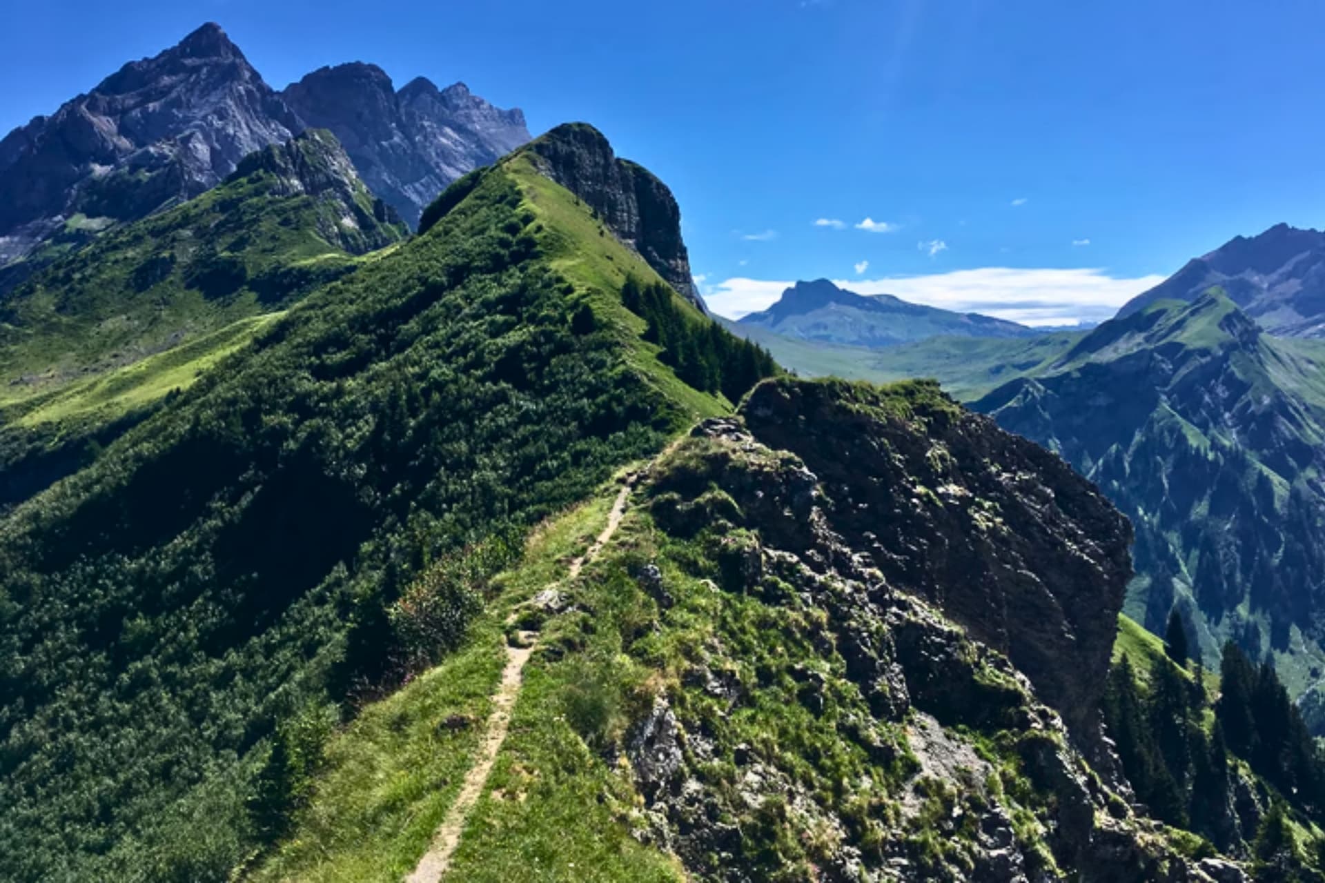 Mountain view near Gryon