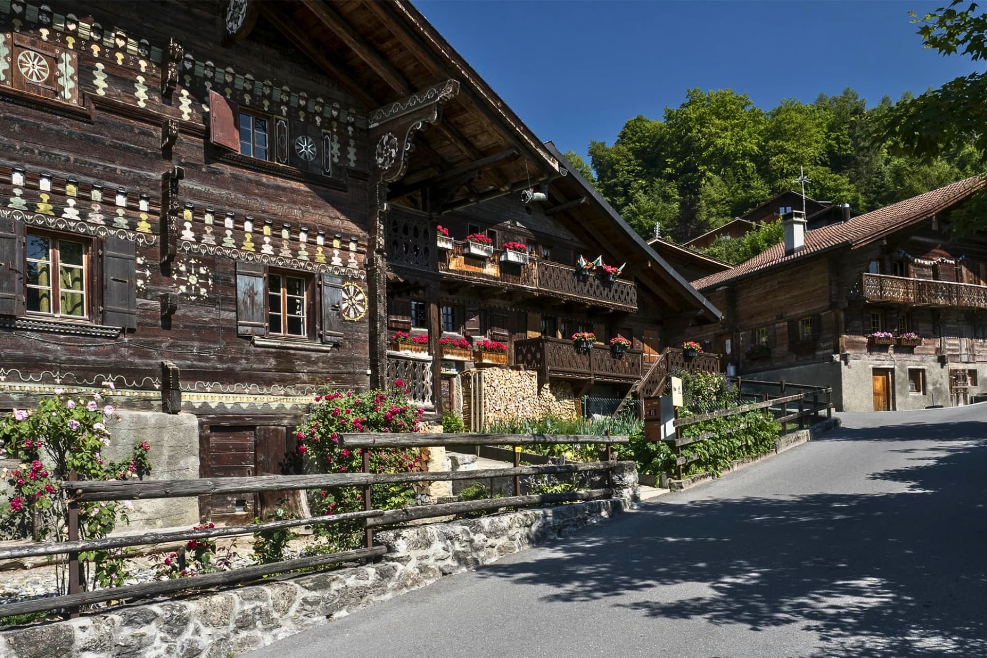 Gryon village street