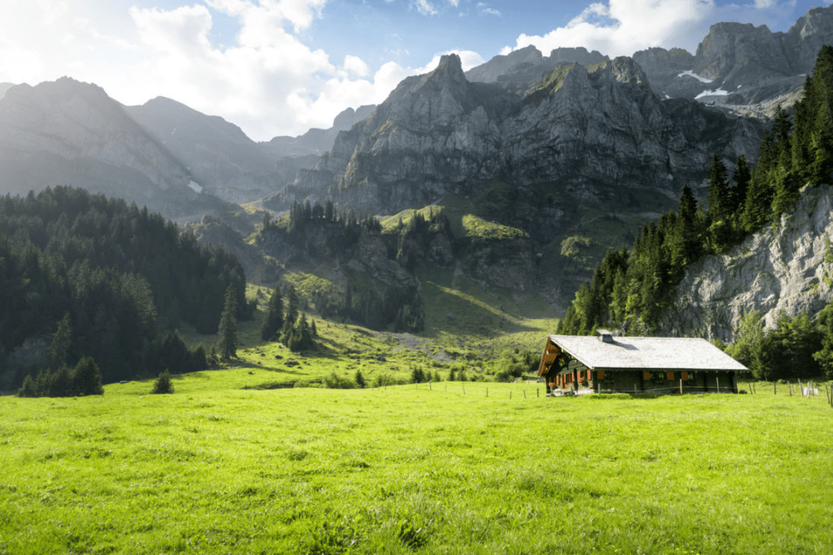 Alpine trail, Barme