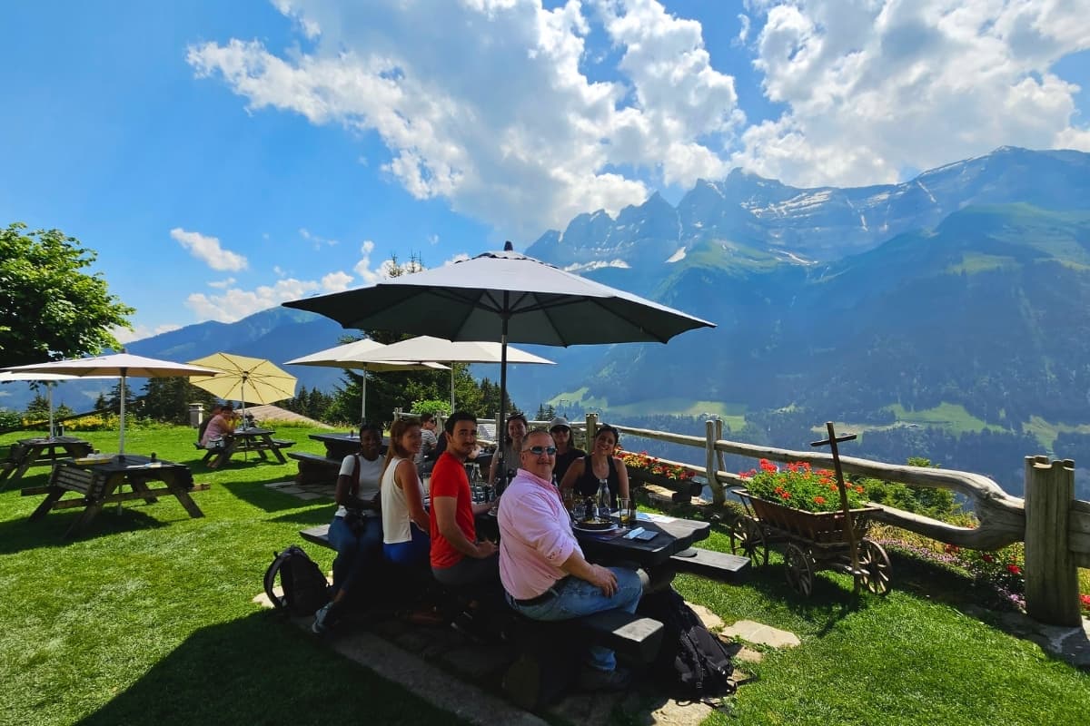 Mountain lunch