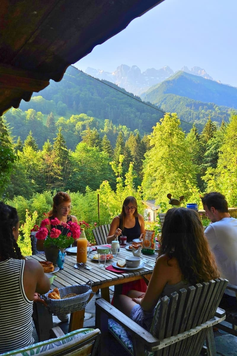 Morning terrace